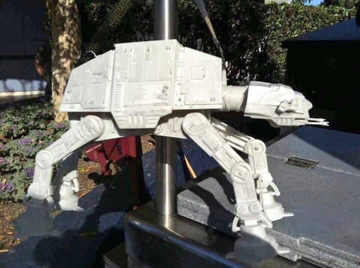 PHOTOS: Giant Star Wars AT-AT Popcorn Bucket Arrives at Disney Parks