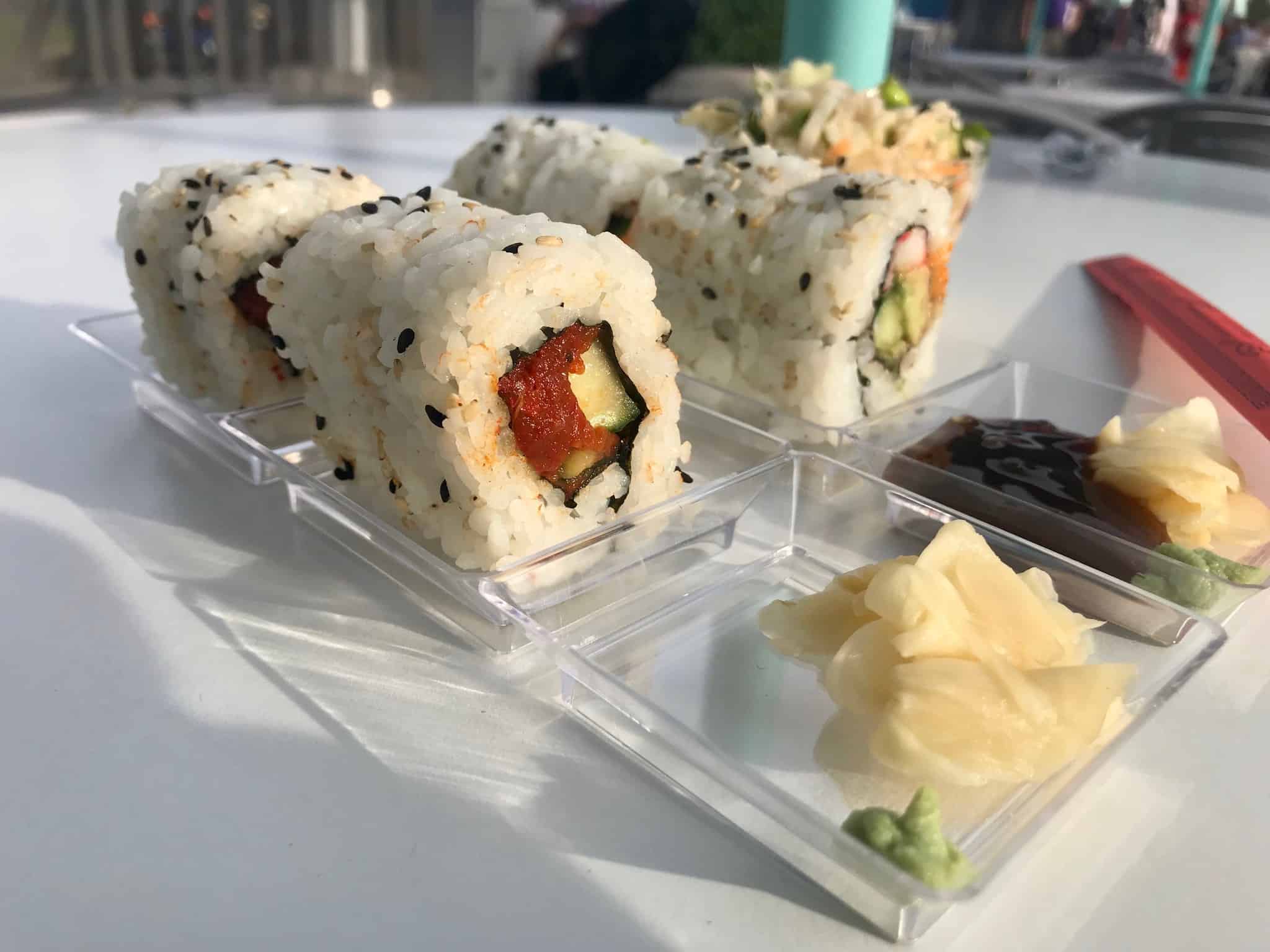 REVIEW: Sushi Lands in The Cool Ship at the Magic Kingdom