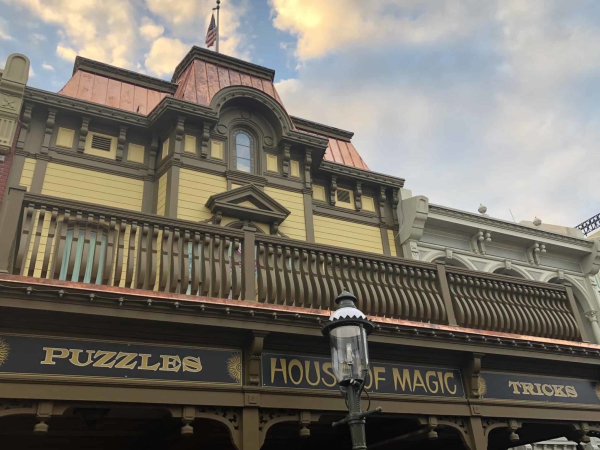 PHOTOS: Classic House of Magic Facade Returns to Main Street U.S.A. at the Magic Kingdom