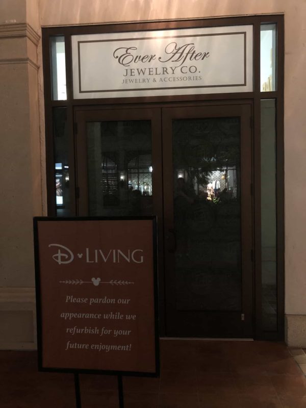 PHOTOS: D-Living at Disney Springs is Now The "Ever After Jewelry Co."