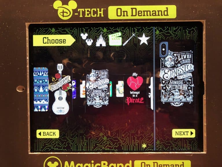 PHOTOS: iPhone X D-Tech on Demand Phone Cases Now Available at Walt Disney World