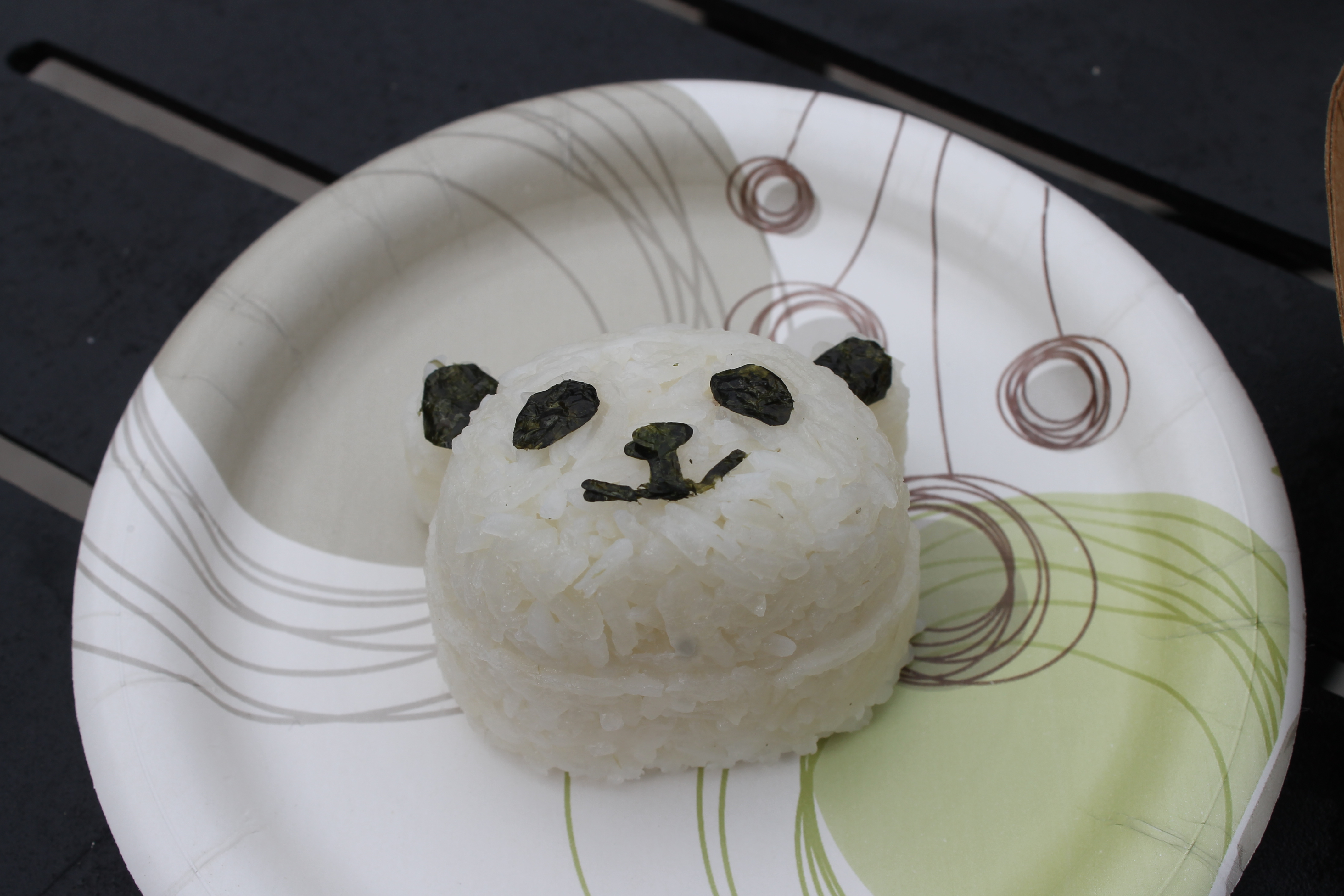 Coconut Panda Rice Cake $5.00