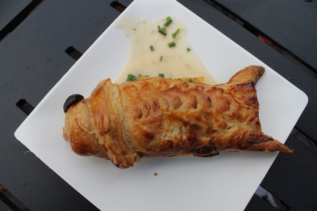 Rillettes du Mans, Cornichons, Carr&eacute; du Boulanger: House-made Pork Rillettes, Cornichons and House-made Bread $8.75