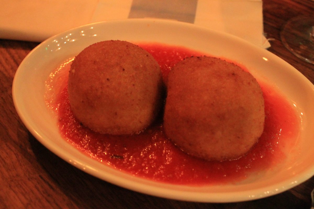 Suppli alla Romana - Meat Ragu Inside of Arborio Rice Cone - $14.00