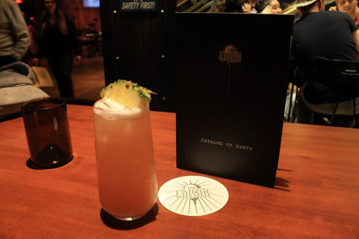 Time Turner - Cruzen White Rum, Campari, Lime, Pineapple, Orgeat
