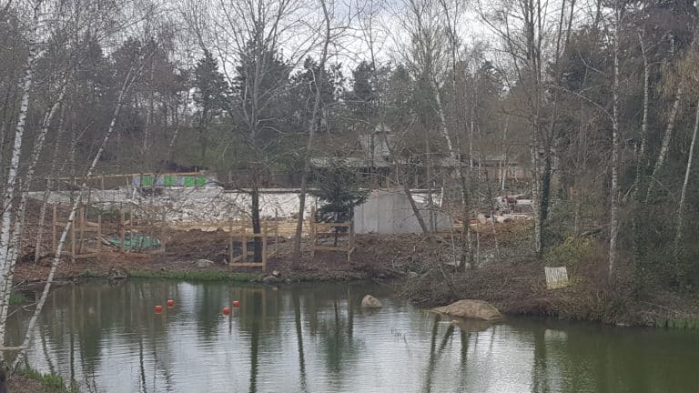 Chaparral Theater refurbishment, April 2018.