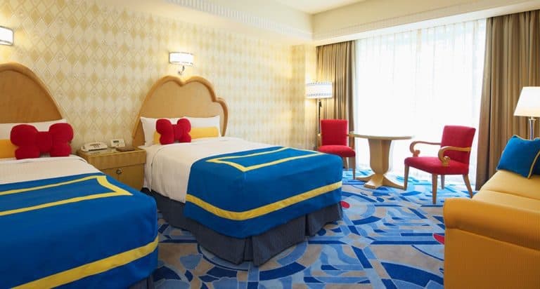 Donald's Happy Birthday to Me! Tokyo Disney Resort Donald Duck Room in the Disney Ambassador Hotel.