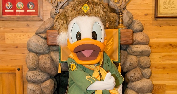 Donald's Happy Birthday to Me! Tokyo Disney Resort Woodchuck outfit.