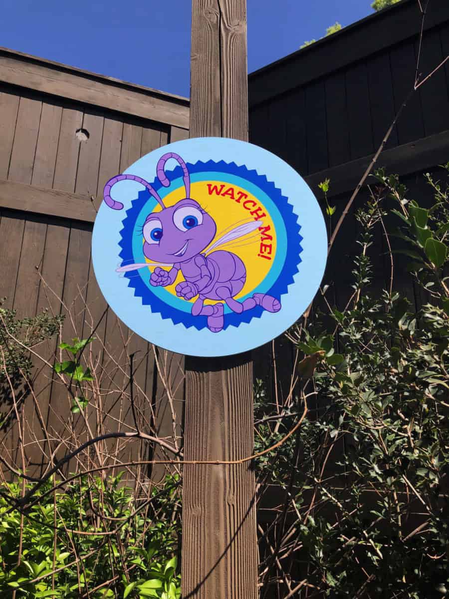 bigs land s igns, pixarfest signs, blueberry jamboree signs