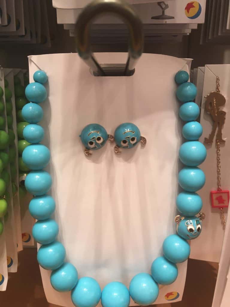 PIXAR jewelry themed to Sulley from Monsters, Inc.