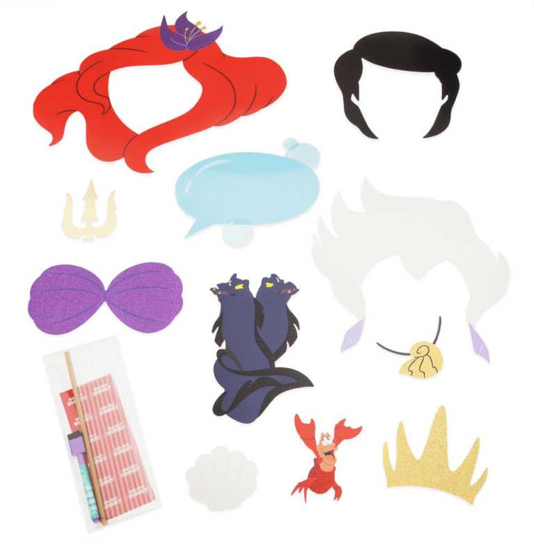 The Little Mermaid Photo Booth Accessory Kit
