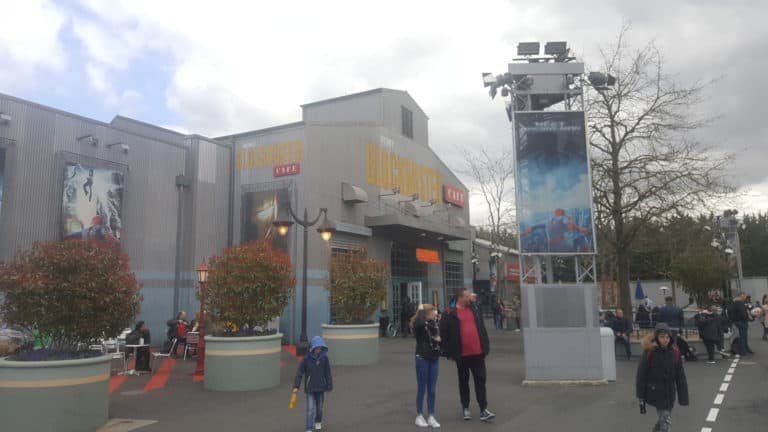 The Blockbuster Caf&eacute; in Walt Disney Studios Park, Disneyland Paris, April 2018.