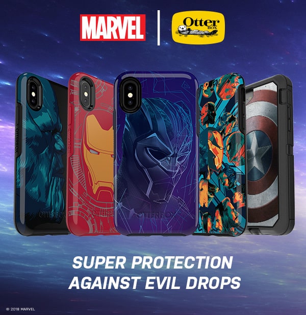 New Marvel smartphone cases from OtterBox.