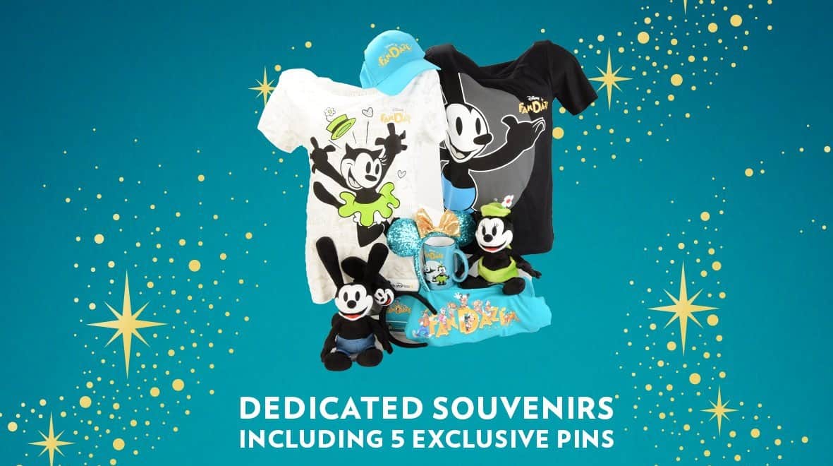 FanDaze Disneyland Paris merchandise Oswald & Ortensia