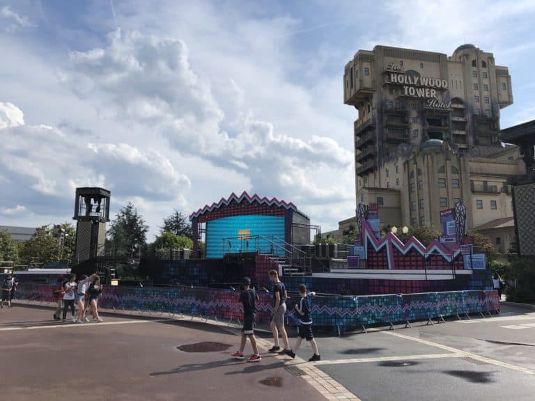 FanDaze stage WDS park at Disneyland Paris