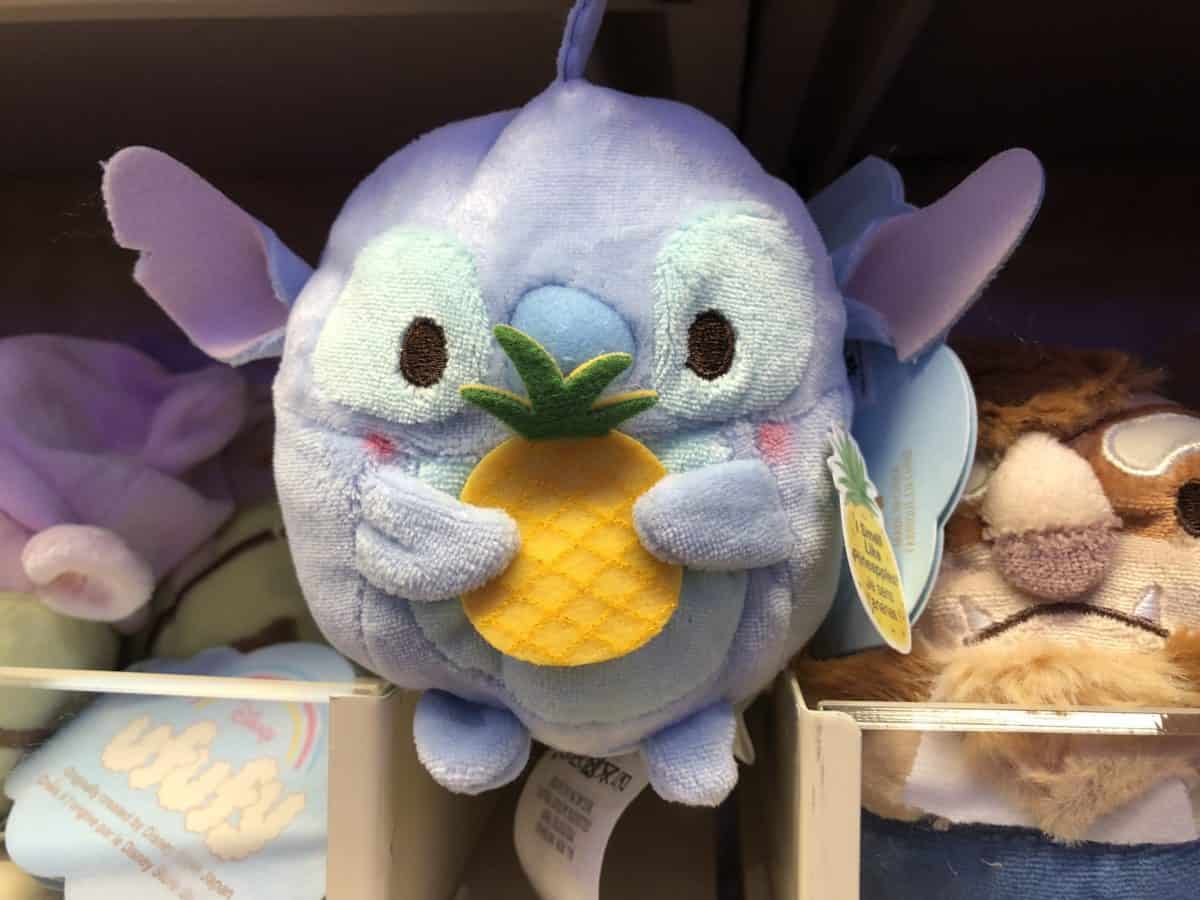 A new plush Ufufy Stitch from "Lilo and Stitch" is available at Disneyland as of May 4, 2018