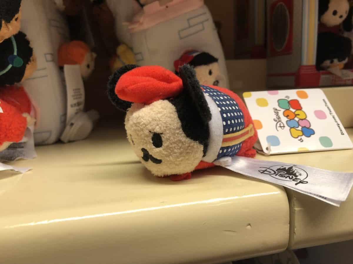 Mickey Mouse in the Retro Chic Tsum Tsum plush line, sold at Disneyland as of May 4, 2018