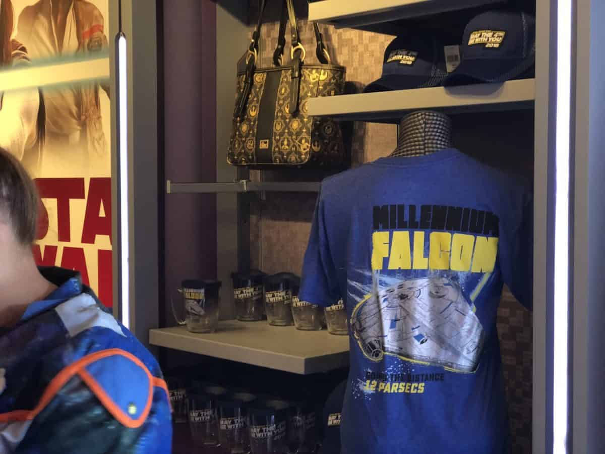 The merchandise sold for May the Fourth, also known as Star Wars Day, at Disneyland in 2018