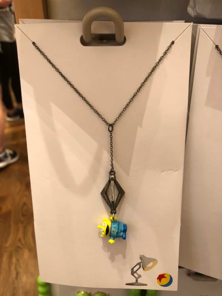 A "Toy Story" Alien necklace, sold at Disneyland as of May 4, 2018