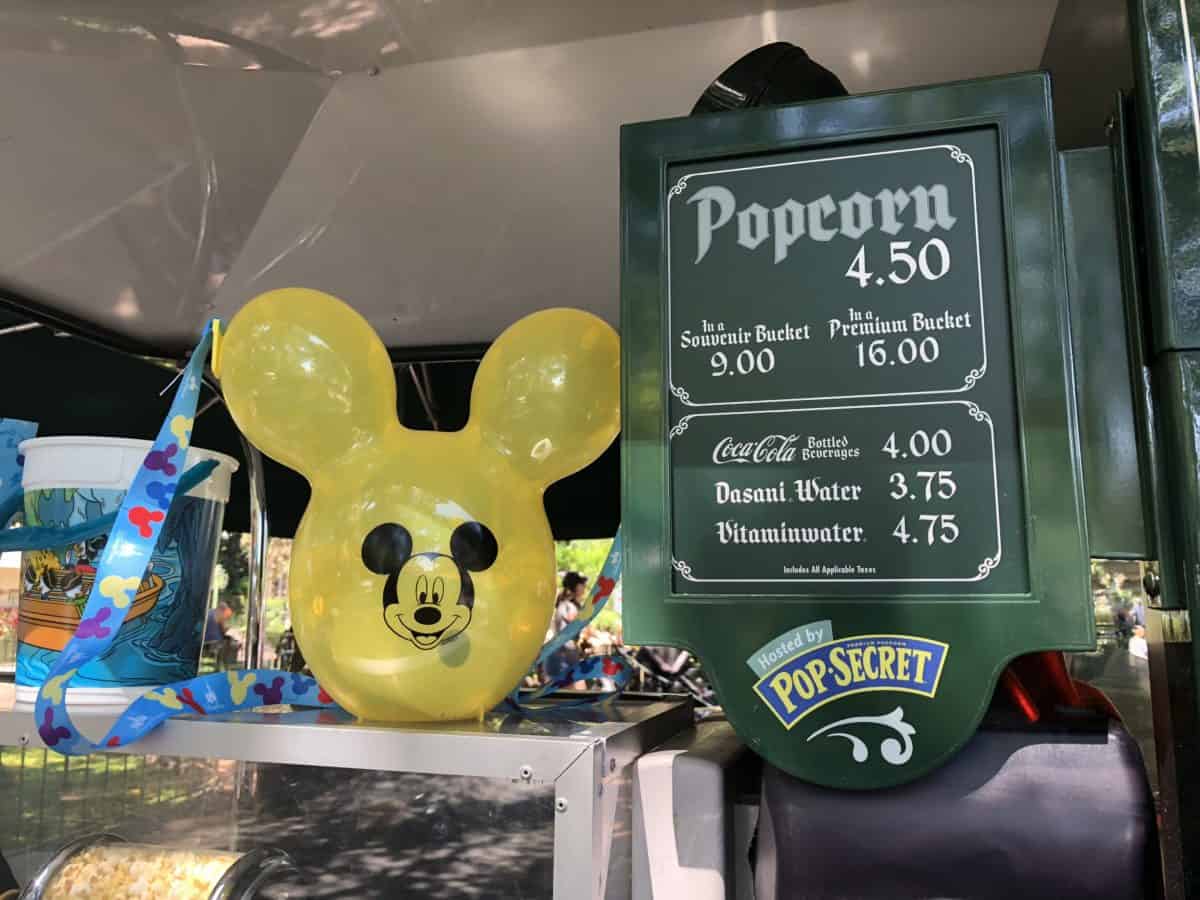 The Mickey Balloon popcorn bucket makes a return appearance at the Disneyland Resort as of May 4, 2018