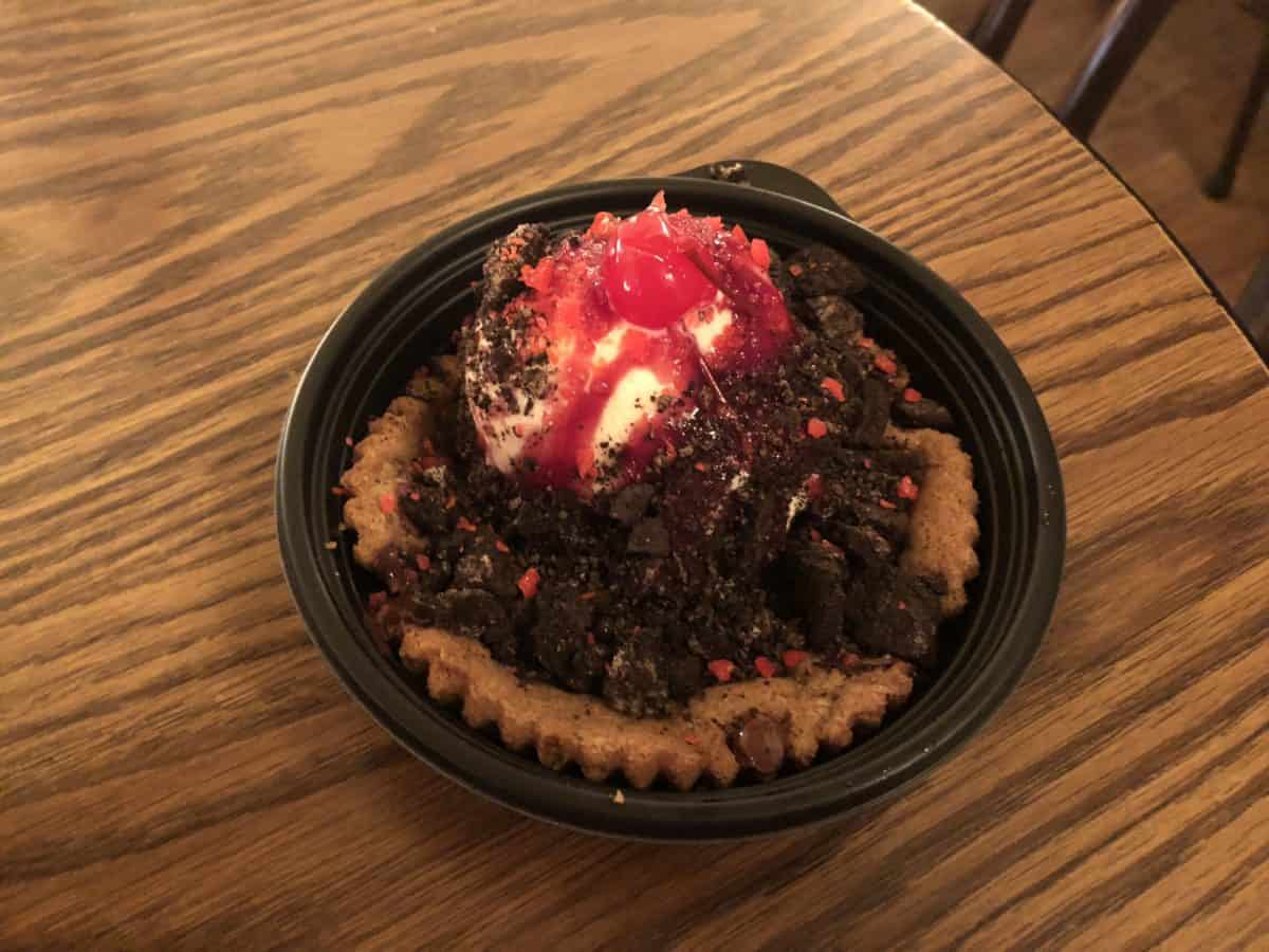 The Dynamite Sundae from The Golden Horseshoe in Frontierland in Disneyland