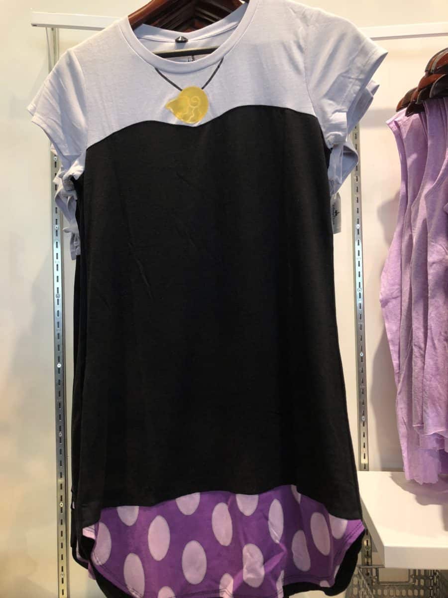 The "Get Into Character" Ursula tunic found at the Disney Dress Shop in the Downtown Disney District, seen on May 10, 2018
