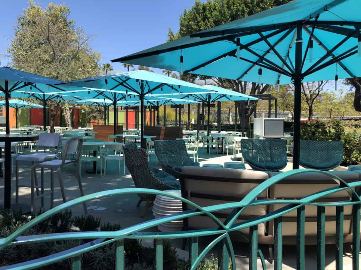 Naples, a restaurant in the Downtown Disney District, reopened their patio after a period of refurbishment