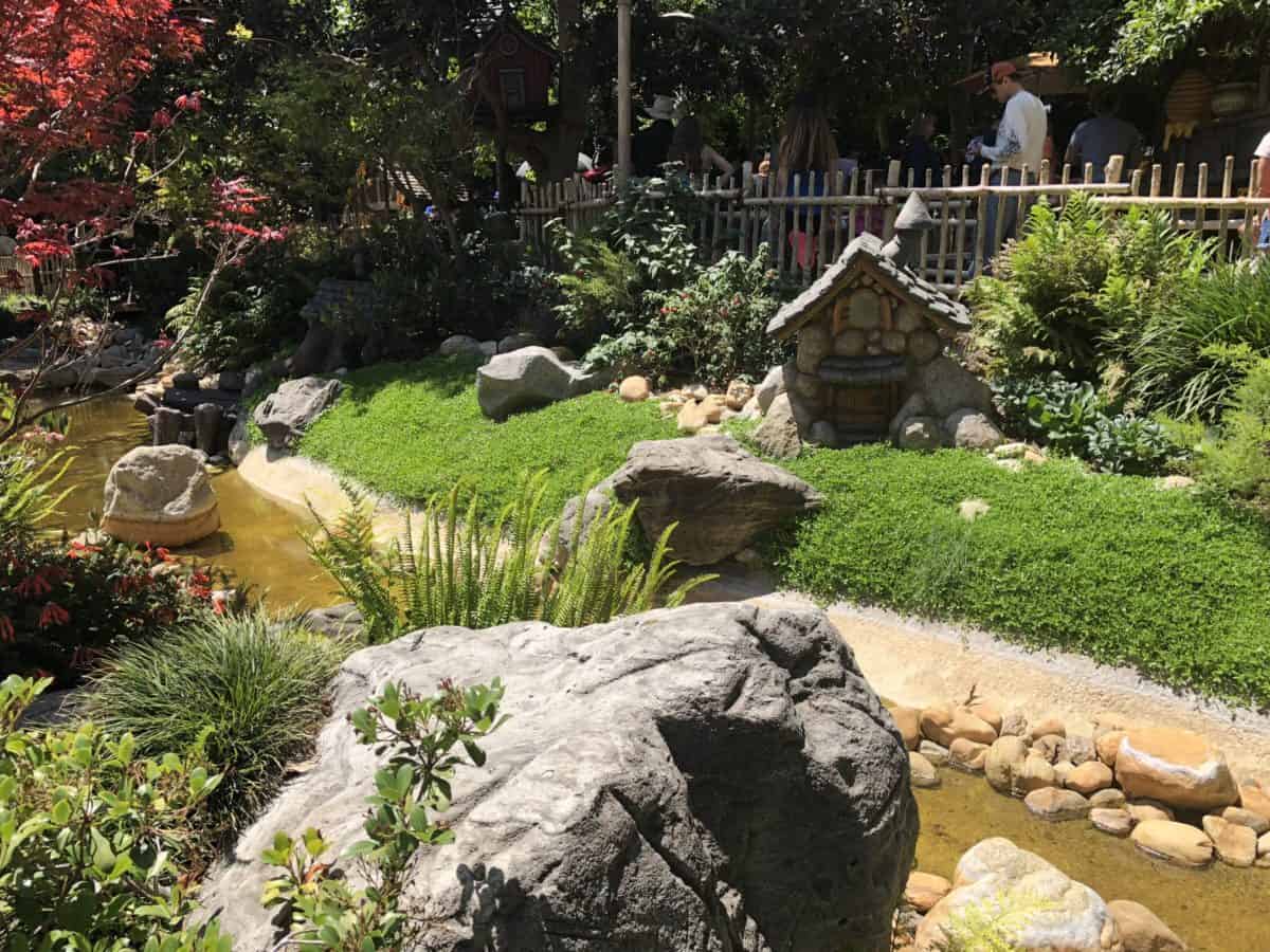 The river in Critter Country, previously dry, is starting to refill with water (photo taken on May 16, 2018)