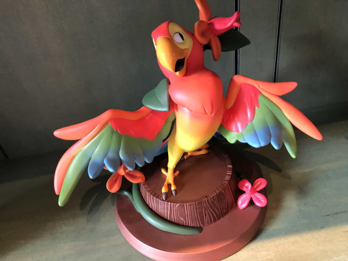 A medium figure of Jose from "Walt Disney's Enchanted Tiki Room," at the Disneyland Resort