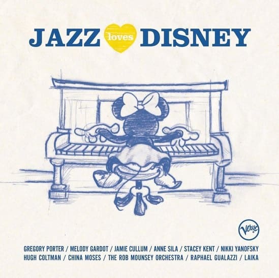 Jazz Loves Disney album, 1st one, cover image.