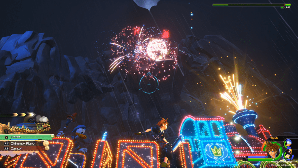 Big Thunder Mountain Railroad in Kingdom Hearts 3.