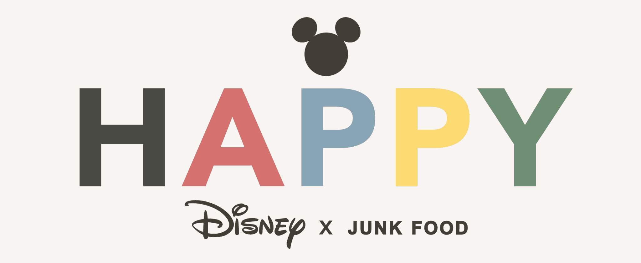 The "Happy" collection by Junk Food, available at Target.