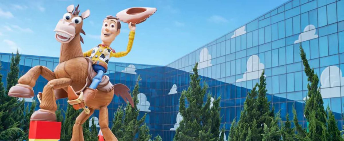 Woody at the Shanghai Disney Resort Toy Story Hotel
