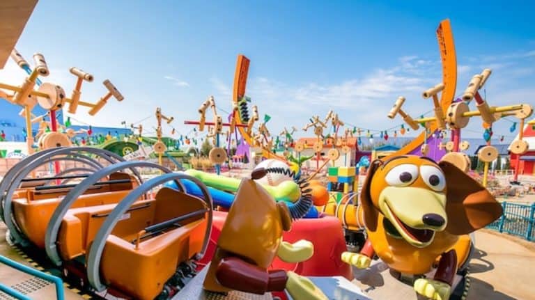 Shanghai Disneyland Toy Story Land Slinky Dog and Rex's Racer