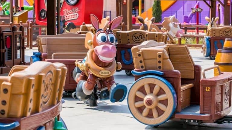 Shanghai Disneyland Toy Story Land Woody's Roundup
