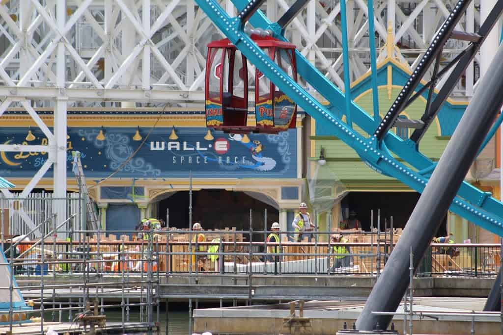 New gondolas added to the Pixar Pal-A-Round