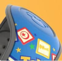 close up of toy story land magic band for uk an ireland