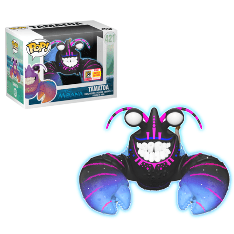 Funko SDCC Moana Neon Tamatoa Pop