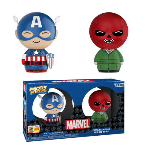 Funko SDCC Captain America Red Skull Dorbz