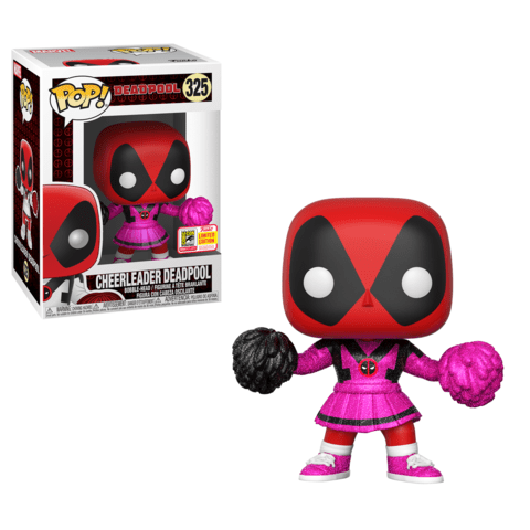 Funko SDCC Cheerleader Deadpool Pop