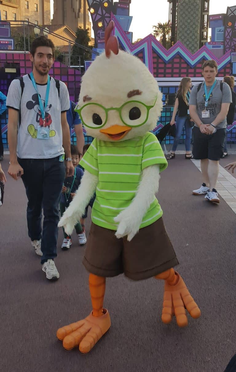 Chicken Little at FanDaze, Walt Disney Studios at Disneyland Paris 2018