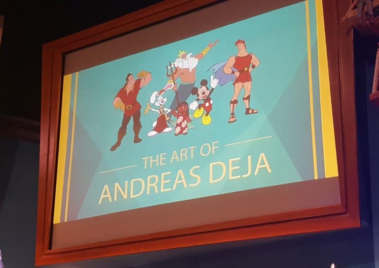 Conference Andreas Deja, Disney Legend at FanDaze, Walt Disney Studios at Disneyland Paris 2018