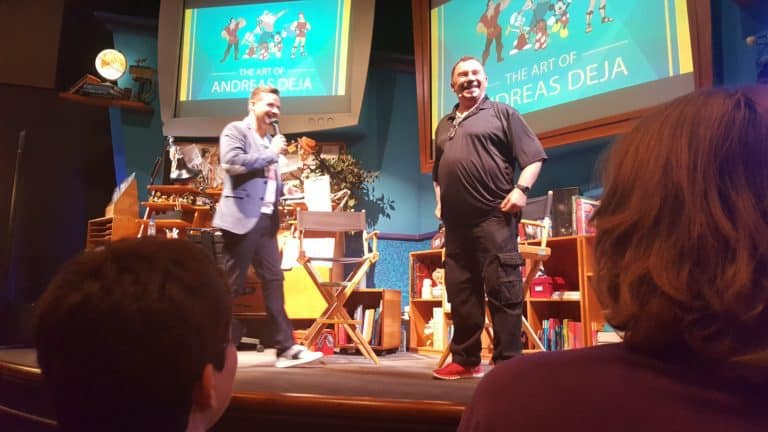 Conference Andreas Deja, Disney Legend at FanDaze, Walt Disney Studios at Disneyland Paris 2018