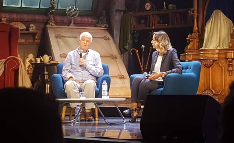 Conference Tom Fitzgerald at FanDaze, Walt Disney Studios at Disneyland Paris 2018