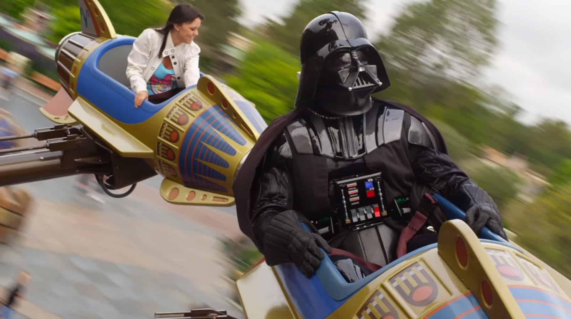 Darth Vader Visits Disneyland