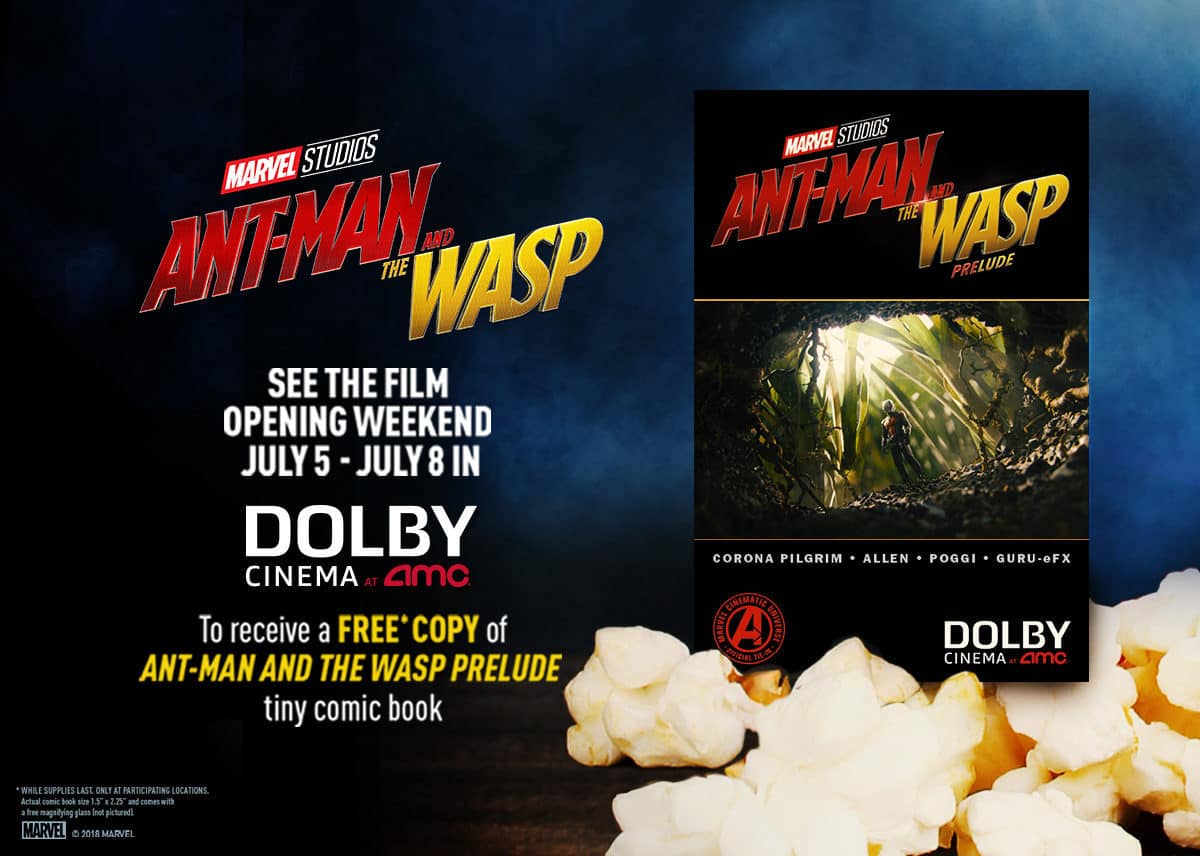 Ant-Man and the Wasp Dolby Vision AMC comic book