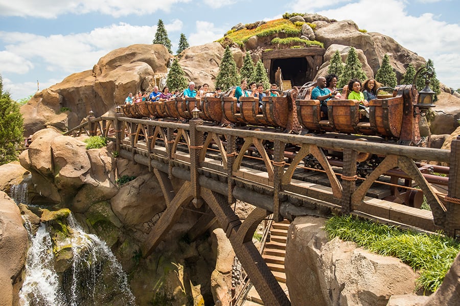 Seven Dwarfs Mine Train in the Magic Kingdom, WDW