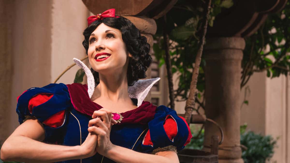 Snow White character meet and greet