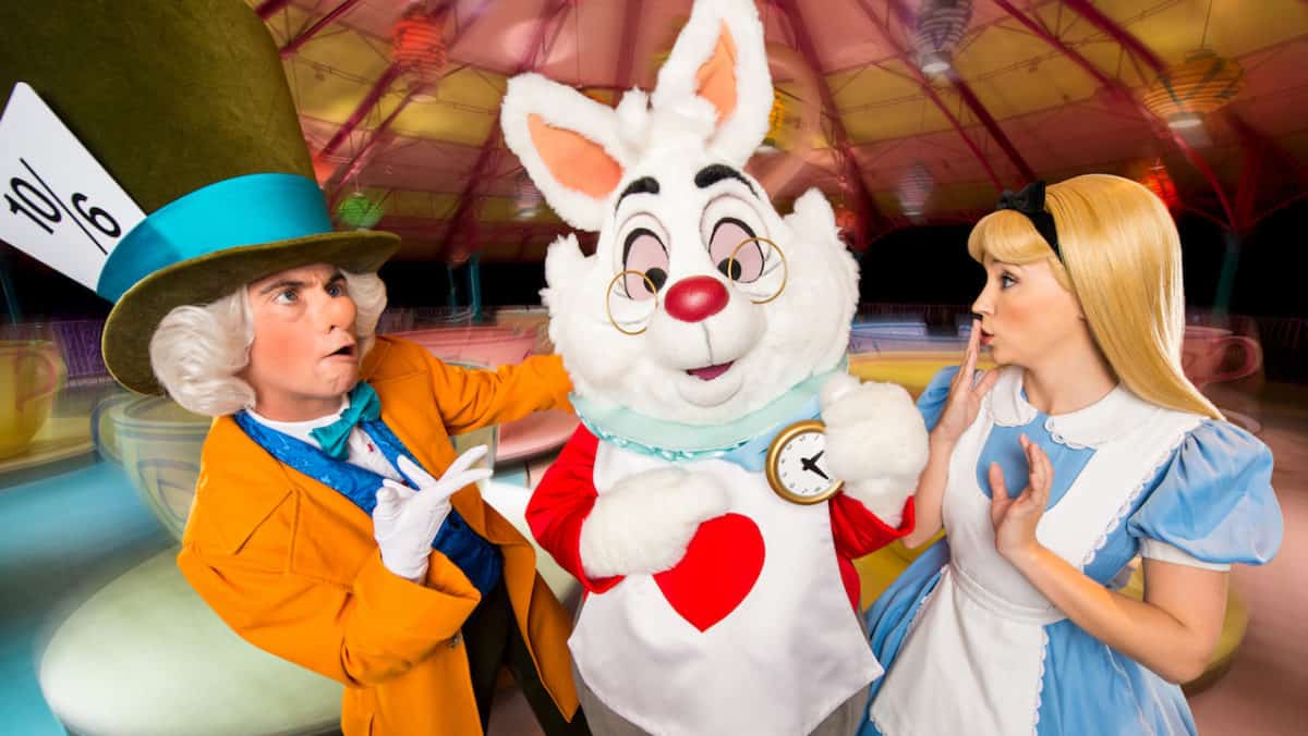 Walt Disney World Mad Tea Party, Alice in Wonderland