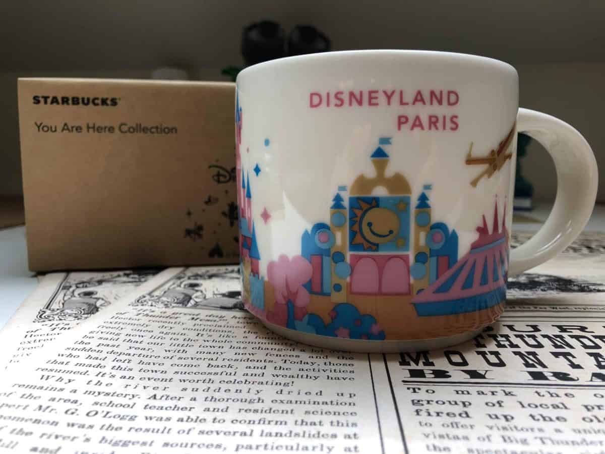 disneyland paris disneyland park starbucks mug